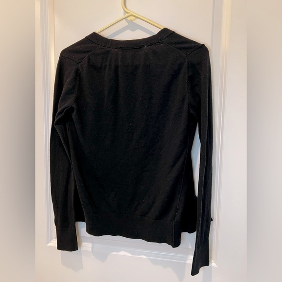 Ann Taylor Loft Black Long Sleeve Cardigan Size Small - Picture 2 of 10